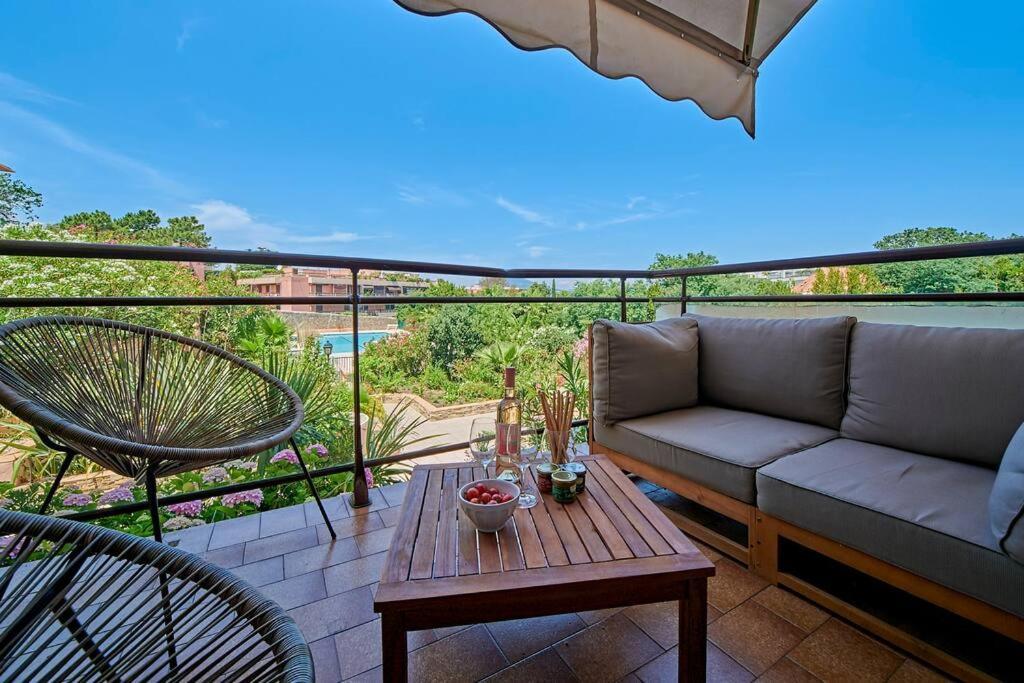 Apartament Sunrise -Swimming-Pool-Saint-Tropez Center-Parking Zewnętrze zdjęcie