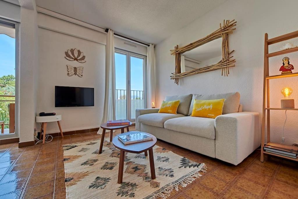 Apartament Sunrise -Swimming-Pool-Saint-Tropez Center-Parking Zewnętrze zdjęcie